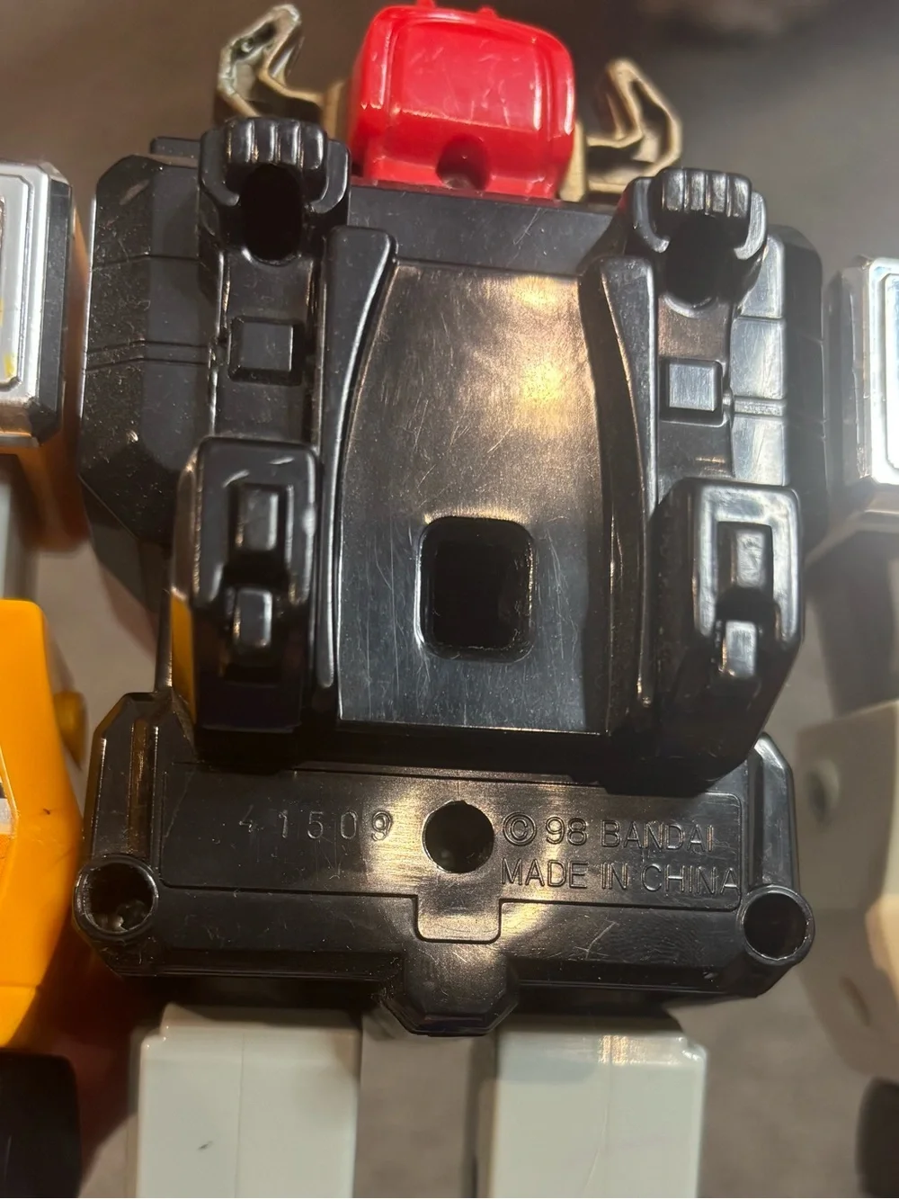 Bandai 1998 Power Rangers Deluxe Lost Galaxy Megazord Transformer Robot Vintage